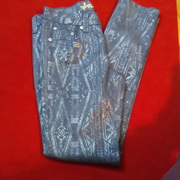 Wallflower Aztec print skinny jeans - Picture 1 of 5